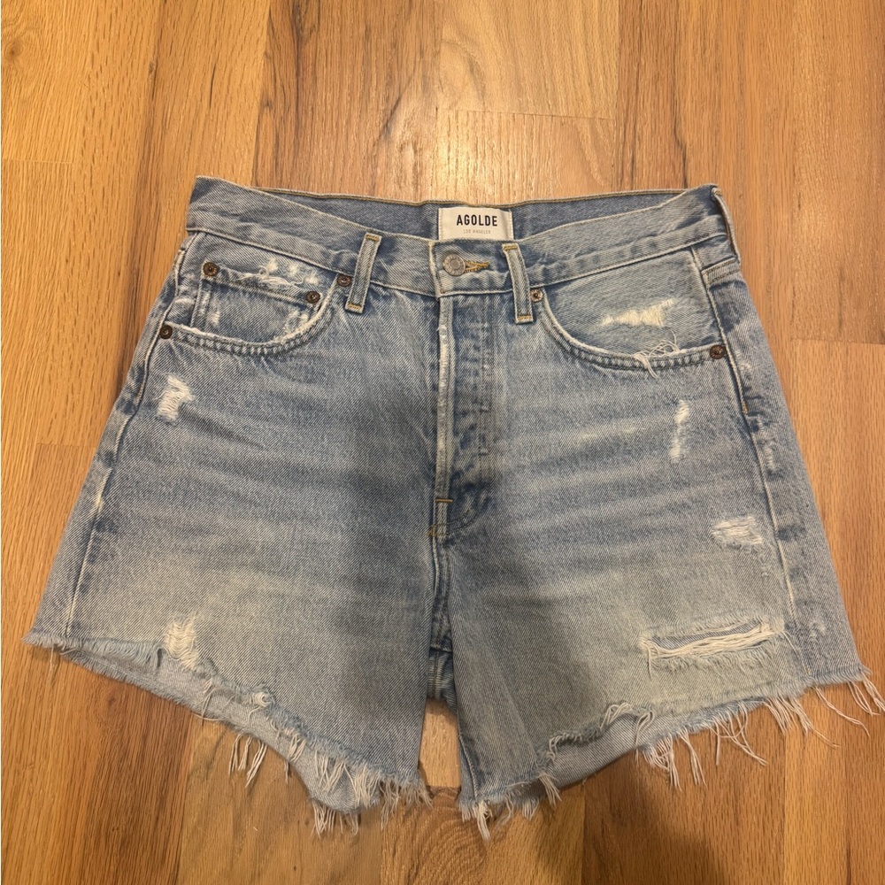 Agolde Parker Long Shorts